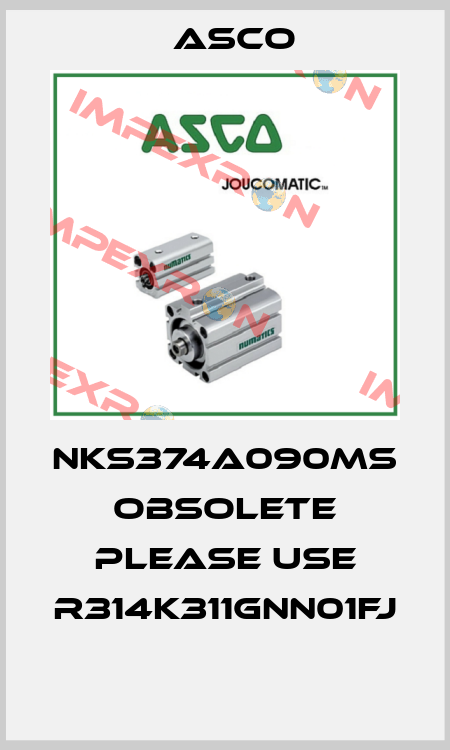 NKS374A090MS   obsolete please use R314K311GNN01FJ  Asco
