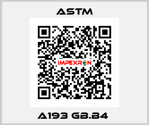 A193 GB.B4  Astm