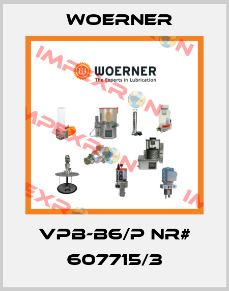 VPB-B6/P NR# 607715/3 Woerner