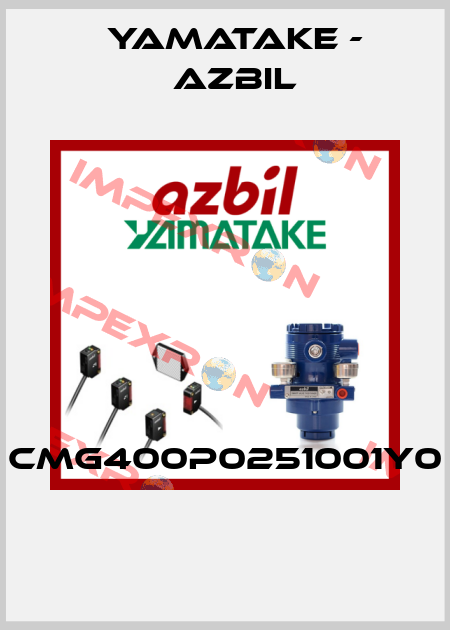 CMG400P0251001Y0  Yamatake - Azbil