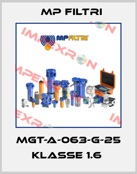 MGT-A-063-G-25   Klasse 1.6  MP Filtri