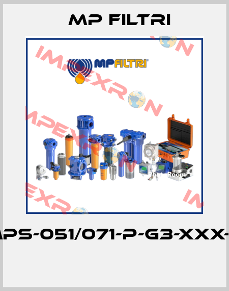 MPS-051/071-P-G3-XXX-S  MP Filtri