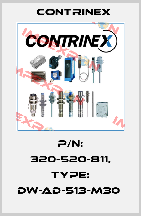 P/N: 320-520-811, Type: DW-AD-513-M30  Contrinex