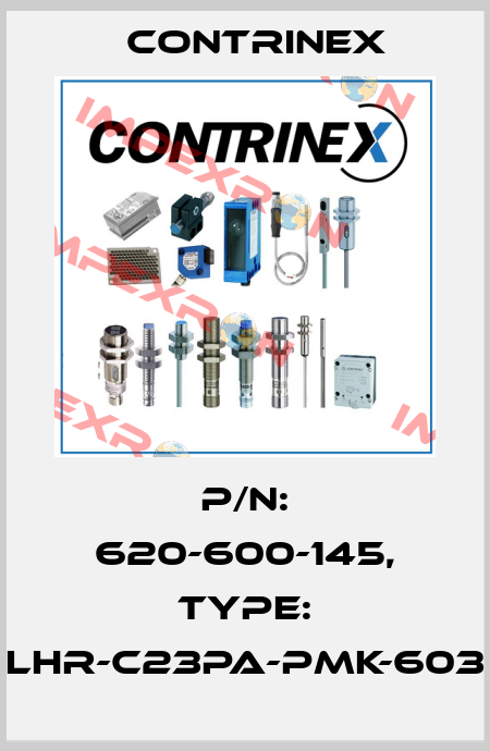 p/n: 620-600-145, Type: LHR-C23PA-PMK-603 Contrinex