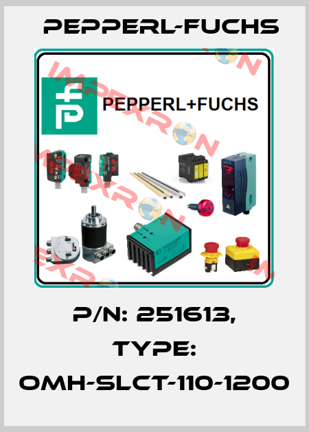 p/n: 251613, Type: OMH-SLCT-110-1200 Pepperl-Fuchs