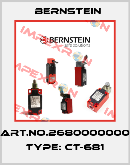 Art.No.2680000000 Type: CT-681 Bernstein