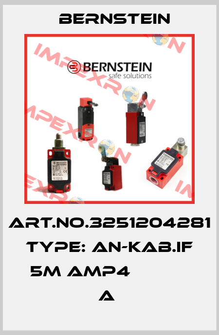 Art.No.3251204281 Type: AN-KAB.IF 5M AMP4            A  Bernstein
