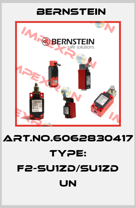 Art.No.6062830417 Type: F2-SU1ZD/SU1ZD UN Bernstein