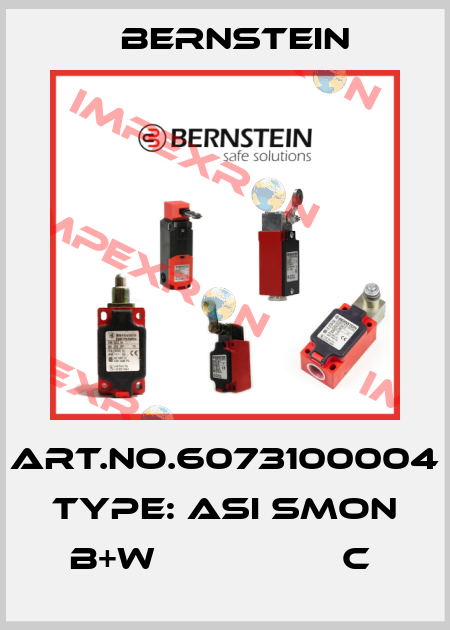 Art.No.6073100004 Type: ASI SMON B+W                 C  Bernstein