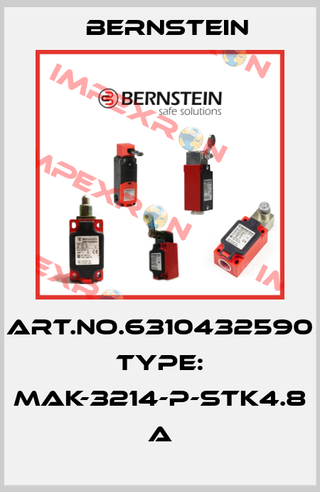Art.No.6310432590 Type: MAK-3214-P-STK4.8            A Bernstein