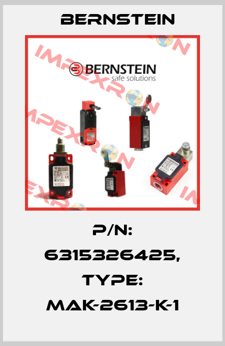 P/N: 6315326425, Type: MAK-2613-K-1 Bernstein