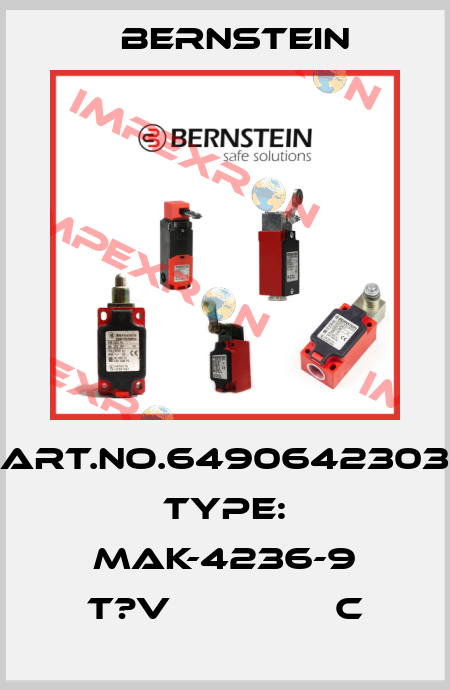 Art.No.6490642303 Type: MAK-4236-9 T?V               C Bernstein