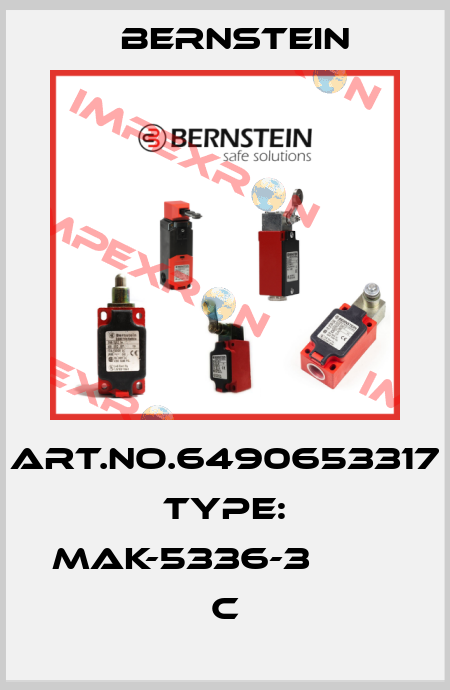 Art.No.6490653317 Type: MAK-5336-3                   C Bernstein