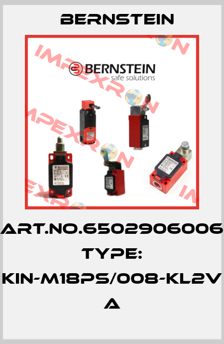 Art.No.6502906006 Type: KIN-M18PS/008-KL2V           A Bernstein