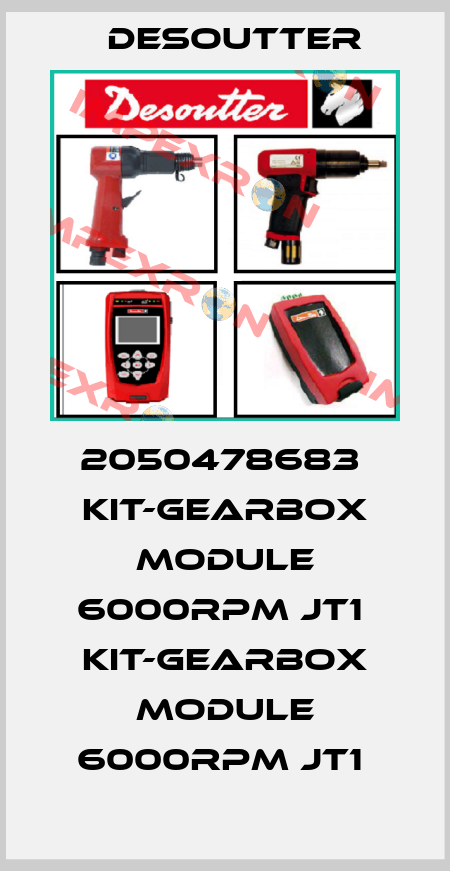 2050478683  KIT-GEARBOX MODULE 6000RPM JT1  KIT-GEARBOX MODULE 6000RPM JT1  Desoutter