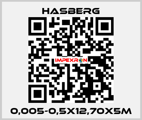 0,005-0,5X12,70X5M Hasberg