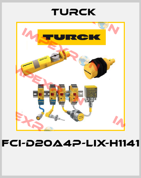 FCI-D20A4P-LIX-H1141  Turck