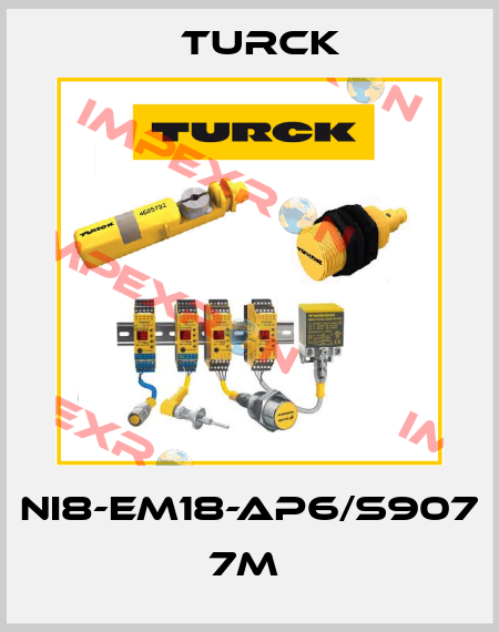 NI8-EM18-AP6/S907 7M  Turck
