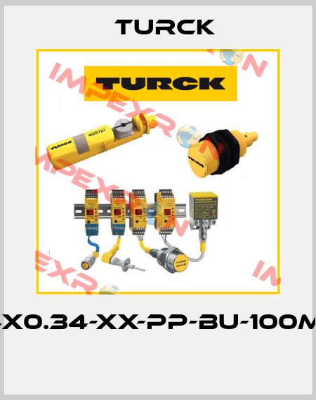 CABLE4x0.34-XX-PP-BU-100M/S2300  Turck