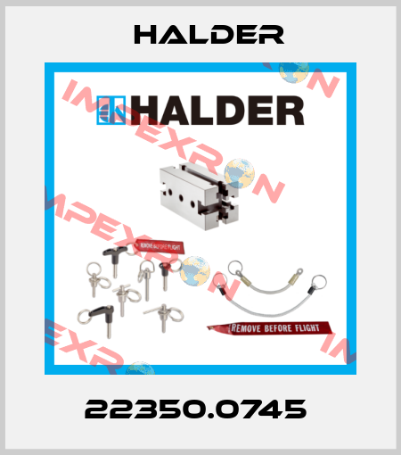 22350.0745  Halder