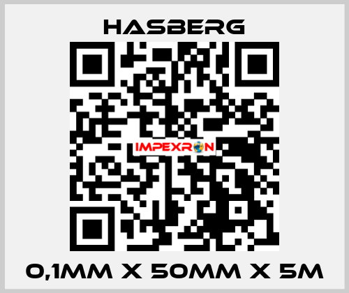 0,1MM X 50MM X 5M Hasberg