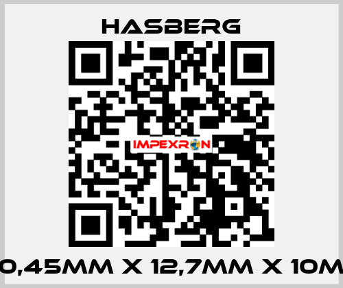 0,45MM X 12,7MM X 10M  Hasberg