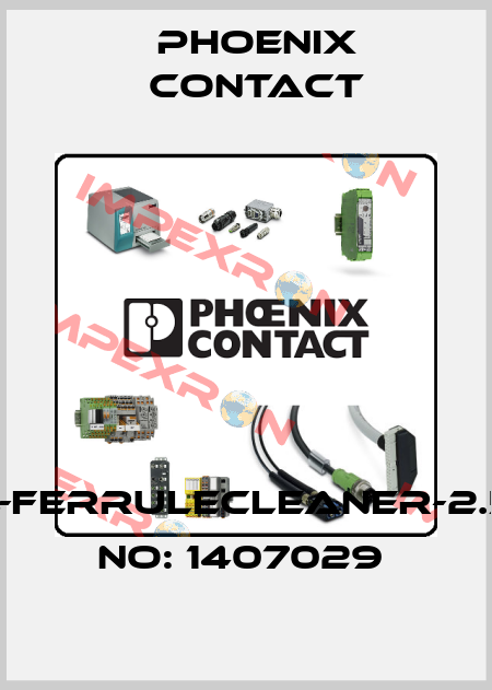 FOC-TOOL-FERRULECLEANER-2.50-ORDER NO: 1407029  Phoenix Contact