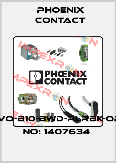 HC-EVO-B10-BWD-PLRBK-ORDER NO: 1407634  Phoenix Contact