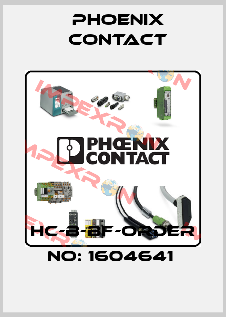 HC-B-BF-ORDER NO: 1604641  Phoenix Contact
