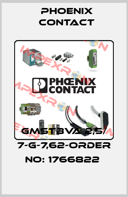 GMSTBVA 2,5/ 7-G-7,62-ORDER NO: 1766822  Phoenix Contact