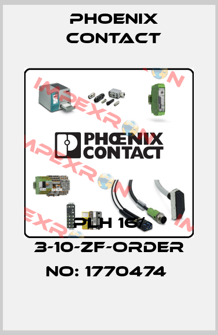 PLH 16/ 3-10-ZF-ORDER NO: 1770474  Phoenix Contact