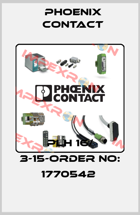 PLH 16/ 3-15-ORDER NO: 1770542  Phoenix Contact