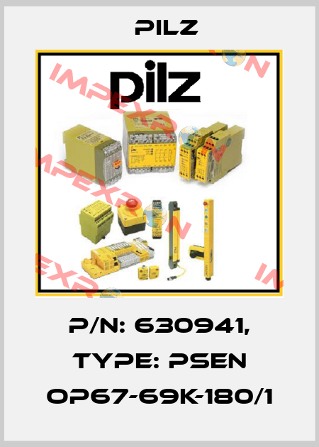 p/n: 630941, Type: PSEN op67-69K-180/1 Pilz