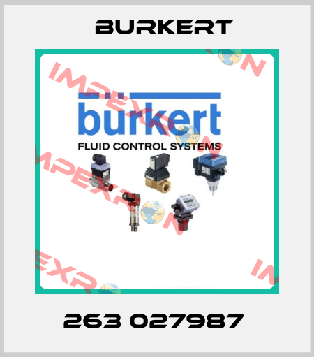 263 027987  Burkert