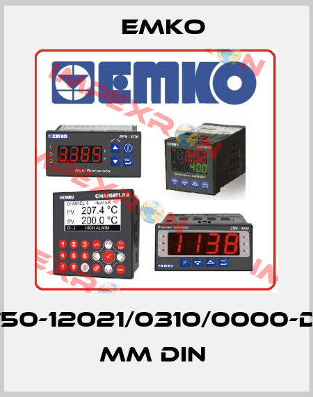 ESM-7750-12021/0310/0000-D:72x72 mm DIN  EMKO