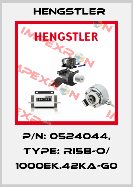 p/n: 0524044, Type: RI58-O/ 1000EK.42KA-G0 Hengstler