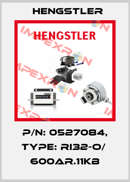p/n: 0527084, Type: RI32-O/  600AR.11KB Hengstler