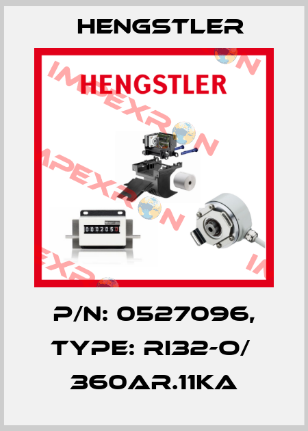p/n: 0527096, Type: RI32-O/  360AR.11KA Hengstler