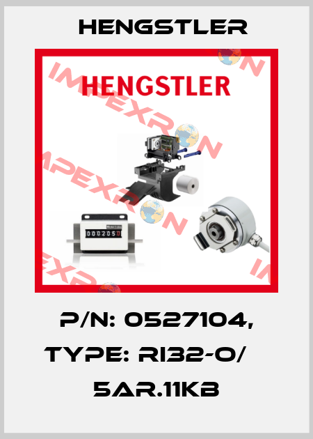p/n: 0527104, Type: RI32-O/    5AR.11KB Hengstler