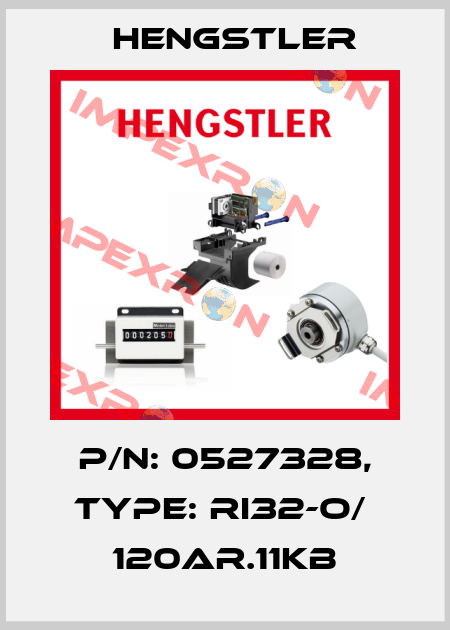 p/n: 0527328, Type: RI32-O/  120AR.11KB Hengstler