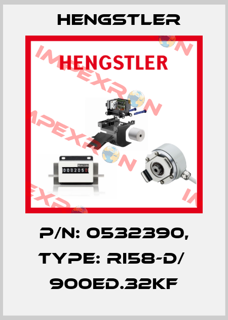 p/n: 0532390, Type: RI58-D/  900ED.32KF Hengstler
