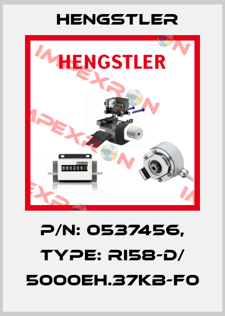 p/n: 0537456, Type: RI58-D/ 5000EH.37KB-F0 Hengstler