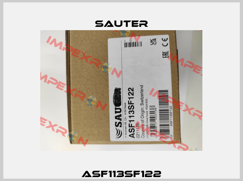 ASF113SF122 Sauter