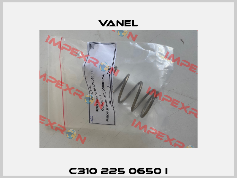 C310 225 0650 I Vanel