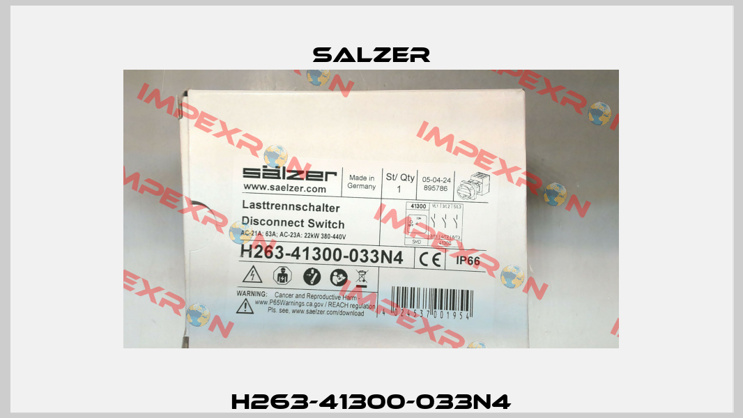 H263-41300-033N4 Salzer