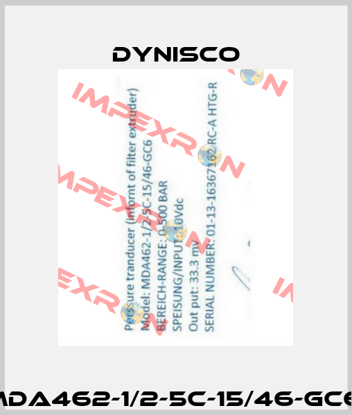 MDA462-1/2-5C-15/46-GC6  Dynisco