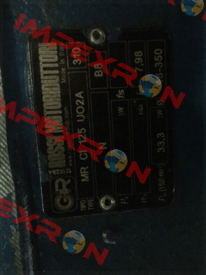 MR CI 125 UO2A - 38x300 - 20 Rossi