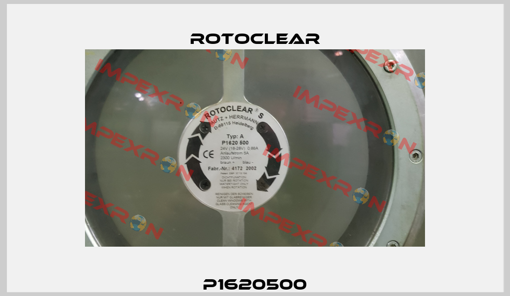 P1620500 Rotoclear