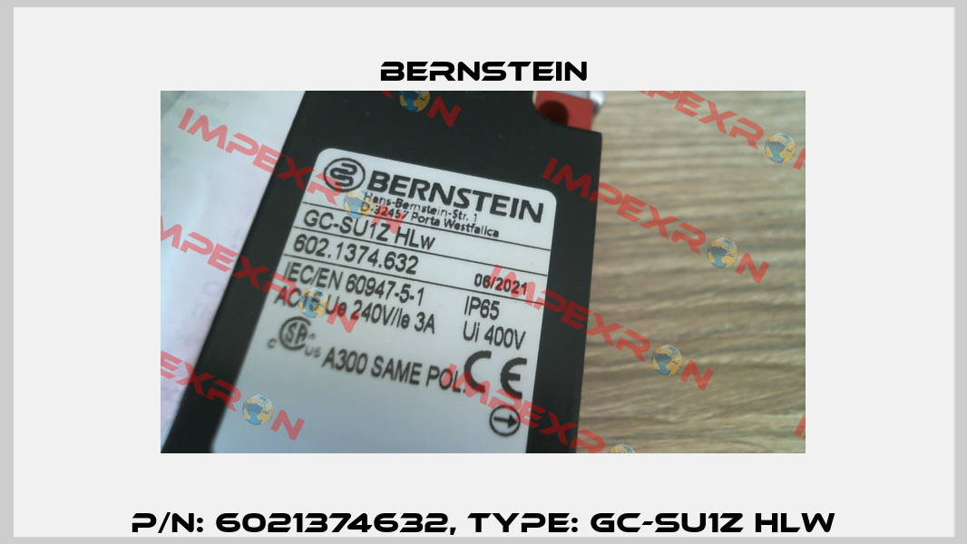 P/N: 6021374632, Type: GC-SU1Z HLW Bernstein
