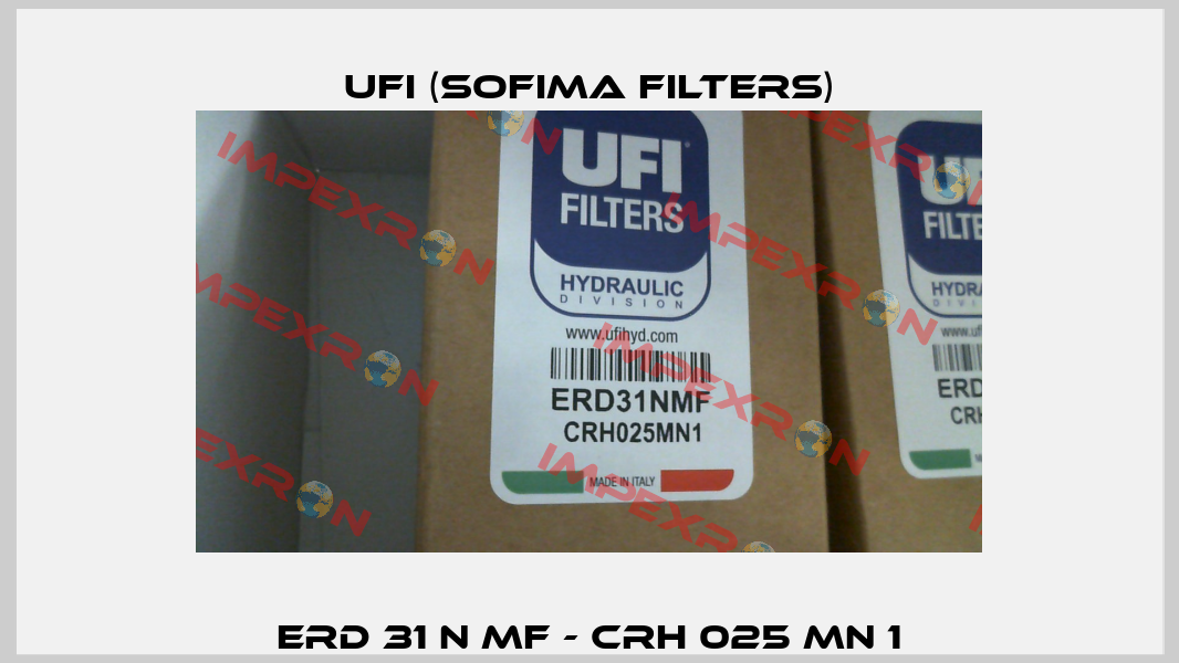 ERD 31 N MF - CRH 025 MN 1 Ufi (SOFIMA FILTERS)